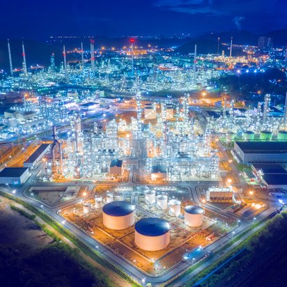 Industrieanlage_blau Industrieanlage