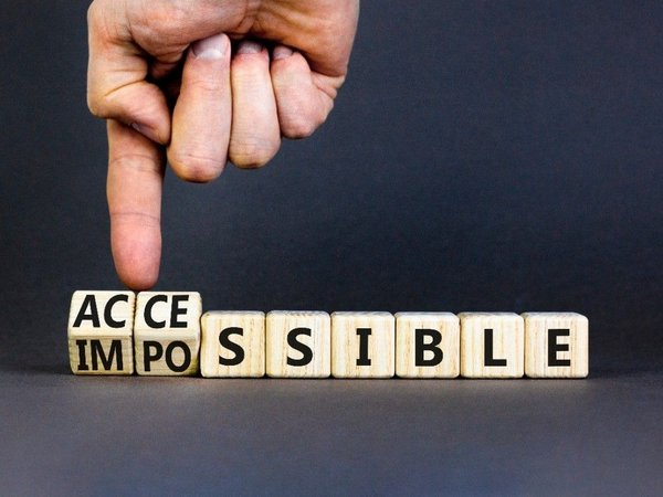 Accessible or impossible symbol