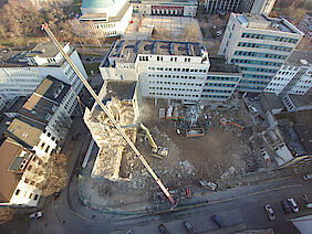 Construction site Huyssen Quartier Essen (Photo: Andreas Rauer, BST) 