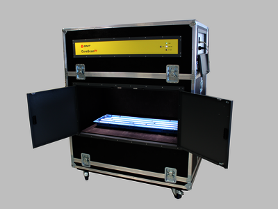 DMT CoreScan UV ultraviolet fluorescence imaging tool for drill cores
