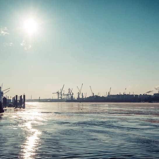 Hamburg port