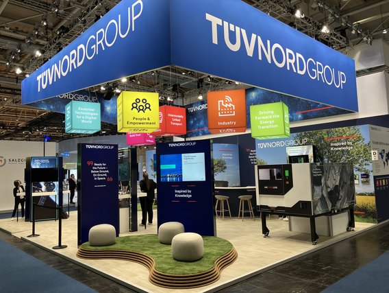 TÜV NORD GROUP Stand TÜV NORD GROUP Stand auf der Hannover Messe