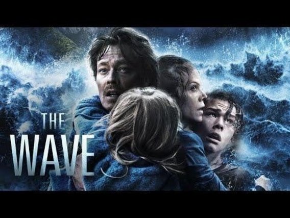 Pôster do filme de The Wave Ator principal do filme The Wave cercado por ondas