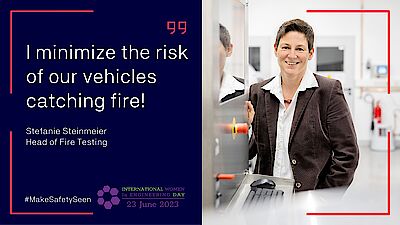 Stefanie Steinmeier, Head of Fire Testing DMT Group