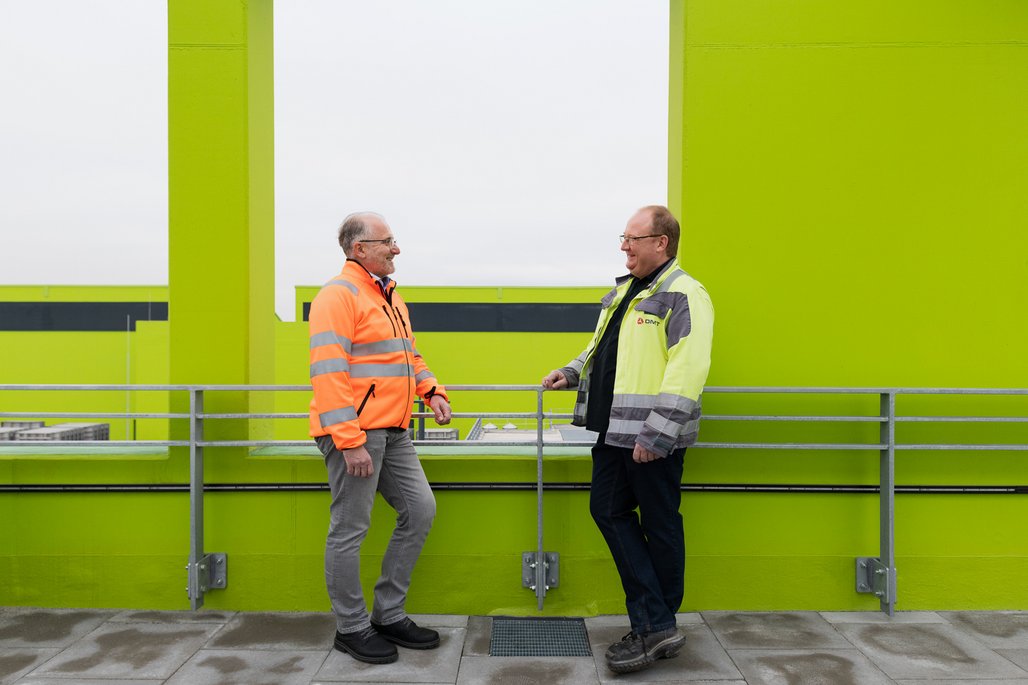 Erste Präventivmaßnahme: miteinander reden - Rainer Tatus und Christian Chojnacki, DMT Sachverständiger für Brandschutz, ITE und Digitalisierung.