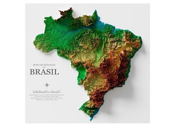 Map of Brazil Map of Brazil