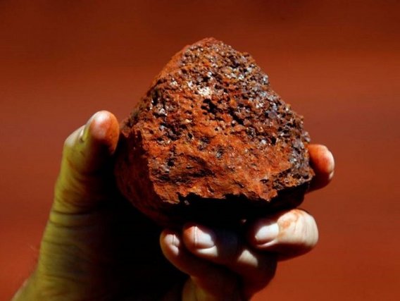 Minério de Ferro Minério de Ferro, principal insumo para a indústria siderúrgica. Fonte: Exame Invest.