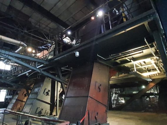 A antiga fábrica industrial se transformou em exposição no museu do Ruhr A antiga fábrica industrial se transformou em exposição no museu do Ruhr