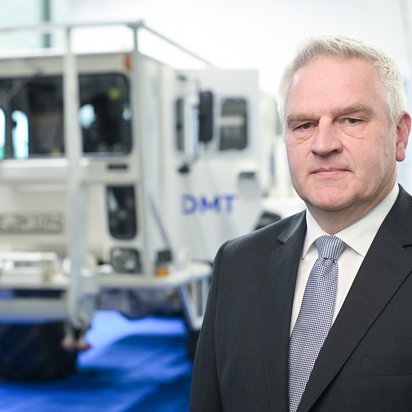 Dr. Maik Tiedemann, CEO DMT GmbH & Co. KG und CEO der TUEV NORD GROUP Business Unit Energy & Resources
