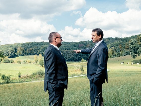 Modernen Trassenbau erkennt man daran, dass man nichts sieht