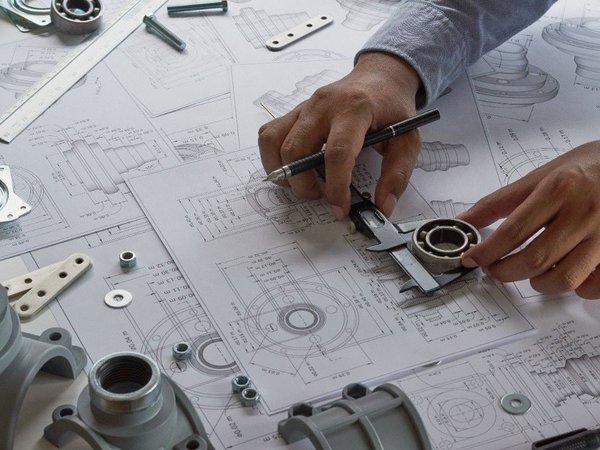 designing drawings mechanical parts