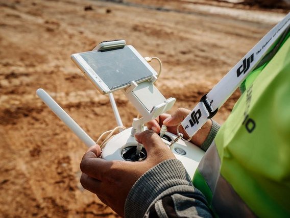 Drones na mineração Drones na mineração. Fonte: Portal Técnico em Mineração