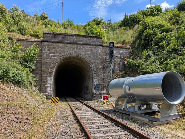 Bewetterung von Eisenbahntunneln 