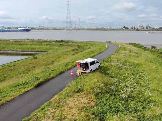 Die Schelde Der sogenannte ECLUSE-Schelde-Tunnel ist Teil eines der bedeutendsten Energie- und Infrastrukturprojekte der Region.