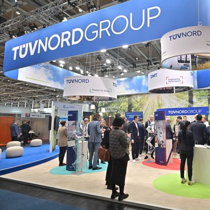 TÜV NORD GROUP Stand auf der Hannovermesse