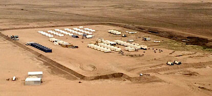 Seismic Exploration Camp, Ethiopia