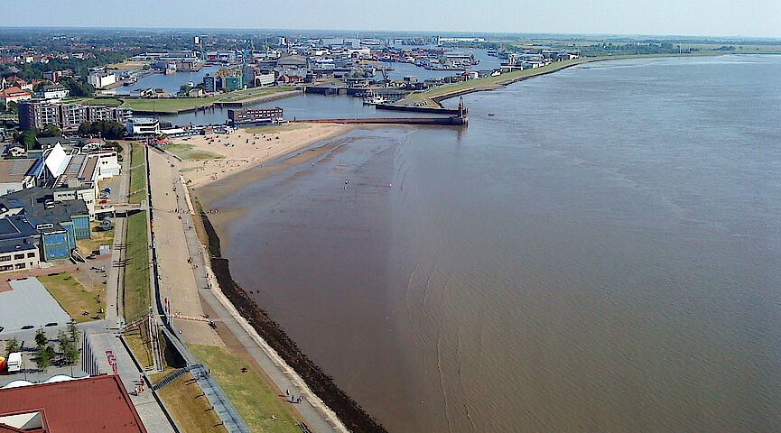 Investigation of sediment transport in the planned Geeste Estuary in Bremerhaven Investigation of sediment transport in the planned Geeste Estuary in Bremerhaven