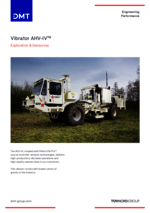 Vibrator AHV IV - Exploration & Geosurvey_EN - DMT Group Vibrator AHV-IV - Exploration & Geosurvey_EN - DMT Group