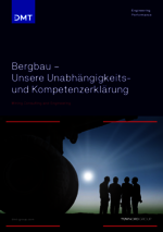Bergbau - Unsere Unabhängigkeits- und Kompetenzerklärung DE
