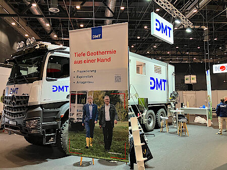 DMT als Generalunternehmen für Tiefengeothermie auf der GeoTHERM - Tiefe Geothermie DMT als Generalunternehmen für Tiefengeothermie auf der GeoTHERM - Tiefe Geothermie