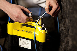 Exploration during tunnel drift / exploration ahead of tunnel face