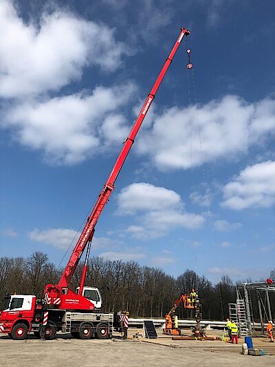 Installation, Betrieb und Standorte der seismologischen Messpunkte
