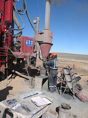 Entnahme einer Aufbereitungsprobe Entnahme einer Aufbereitungsprobe