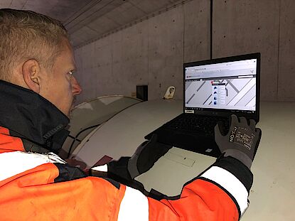 Monitoring of tunnel ventilation with DMT SAFEGUARD