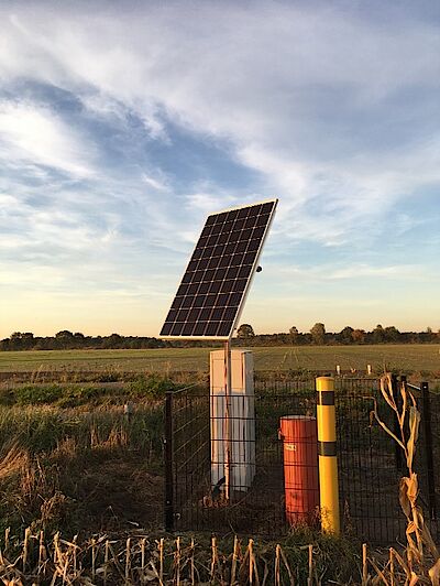Installation, Betrieb und Standorte der seismologischen Messpunkte
