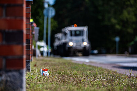 Positioniertes Geophon Positioniertes Geophon