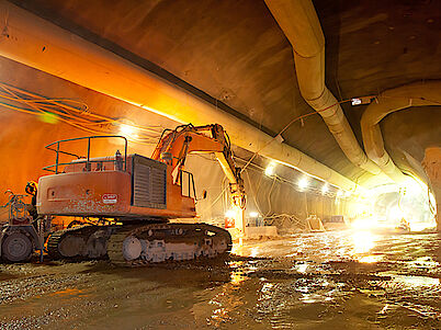 Tunnelsicherheit Planung, Ausführung und Kontrolle von Tunnellüftung, bauzeitliche Gasmessungen und Belüftungssteuerung