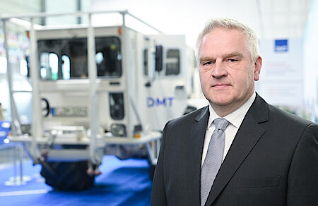 Dr. Maik Tiedemann, CEO DMT GmbH & Co. KG und CEO der TUEV NORD GROUP Business Unit Energy & Resources
