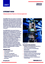 Datenblatt GYROMAT 6000 Info - Gyroscope
