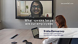 Trisha Ramsaroop, Geologin Trisha Ramsaroop, Geologin