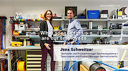 Jens Schweitzer, Produktmanager Geomesssysteme Jens Schweitzer, Produktmanager Geomesssysteme