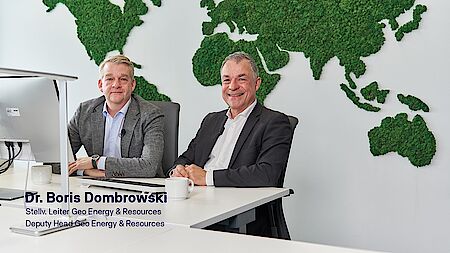 Dr. Boris Dombrowski, Stellv. Leiter Geo-Energie & Ressourcen bei DMT Dr. Boris Dombrowski, Stellv. Leiter Geo-Energie & Ressourcen bei DMT