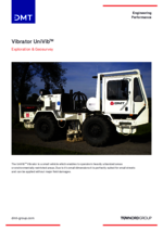 Vibrator UniVib Exploration & Geosurvey_EN Vibrator UniVib Exploration & Geosurvey_EN