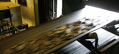 Conveyor belt testing Conveyor belt testing