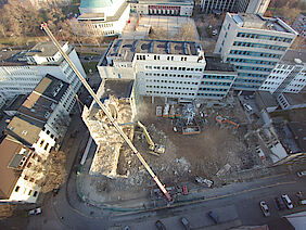Construction site Huyssen Quartier Essen (Photo: Andreas Rauer, BST) Construction site Huyssen Quartier Essen (Photo: Andreas Rauer, BST)