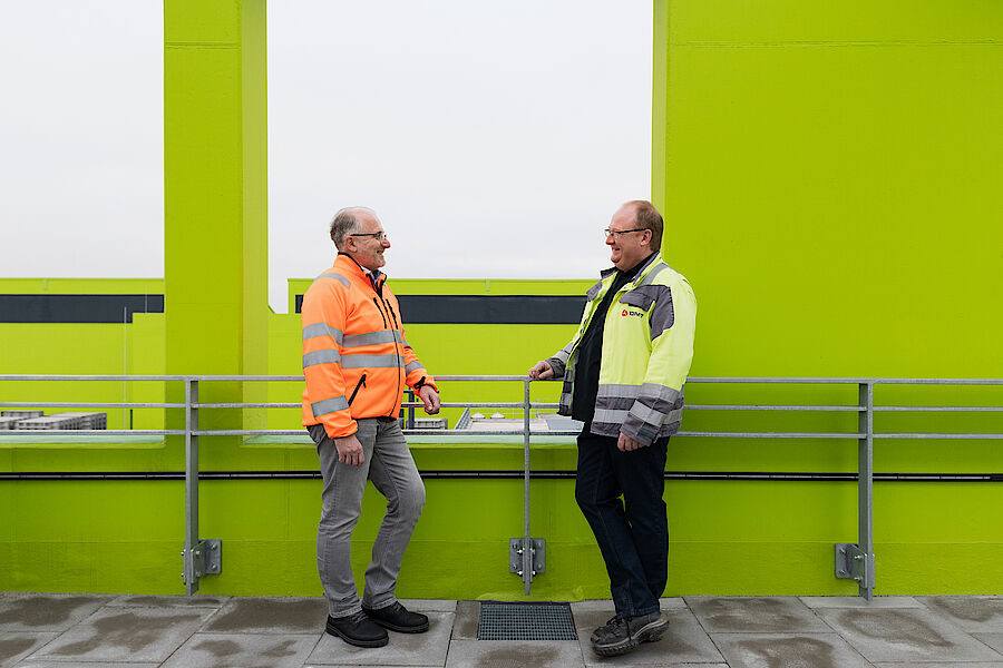 Rainer Tatus and Christian Chojnacki, Expert for Fire Protection at DMT Rainer Tatus and Christian Chojnacki, Expert for Fire Protection at DMT