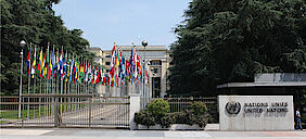 Der europäische Hauptsitz der Vereinten Nationen, Genf Der europäische Hauptsitz der Vereinten Nationen, Genf