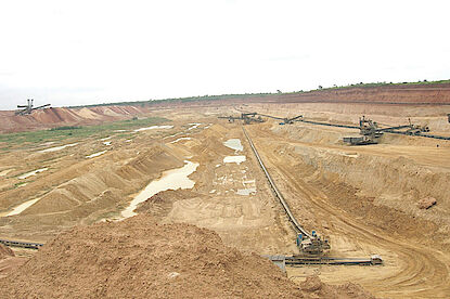 Bucket Wheel Operation in Africa Bucket Wheel Operation in Africa