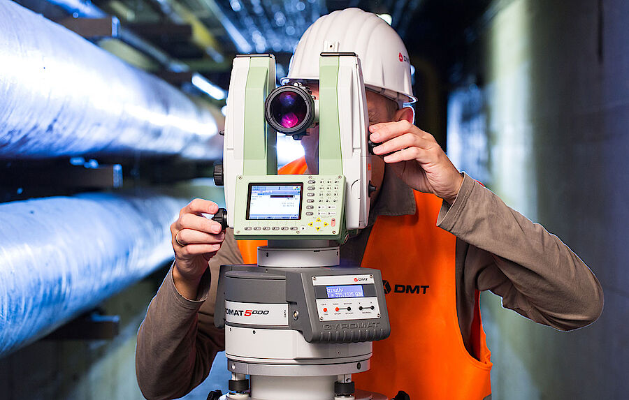 DMT one-stop tunnel surveying services DMT one-stop tunnel surveying services