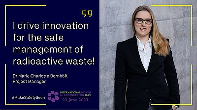 Dr. Marie Bornhöft, Projektmanagerin der DMT Gruppe Dr. Bornhöft, Projektmanagerin der DMT Gruppe