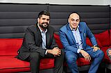 Shobin Arora and Hazem Hanafy, Managers of DMT Middle East Shobin Arora and Hazem Hanafy, Managers of DMT Middle East