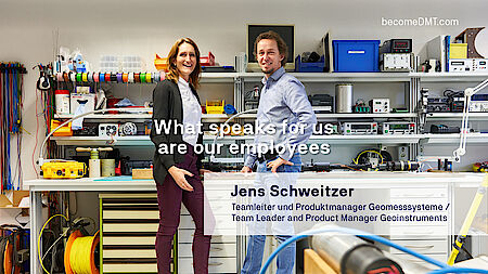 Jens Schweitzer, Produktmanager Geomesssysteme Jens Schweitzer, Produktmanager Geomesssysteme